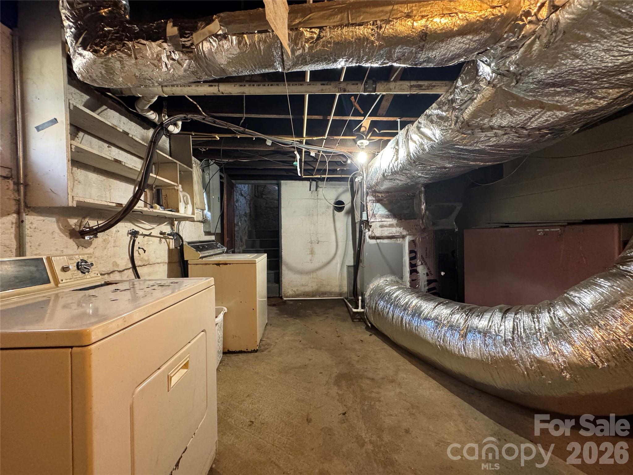 905 Conover Boulevard East Conover, NC 28613 - Photo 21 of 39 a utility room with dryer and washer