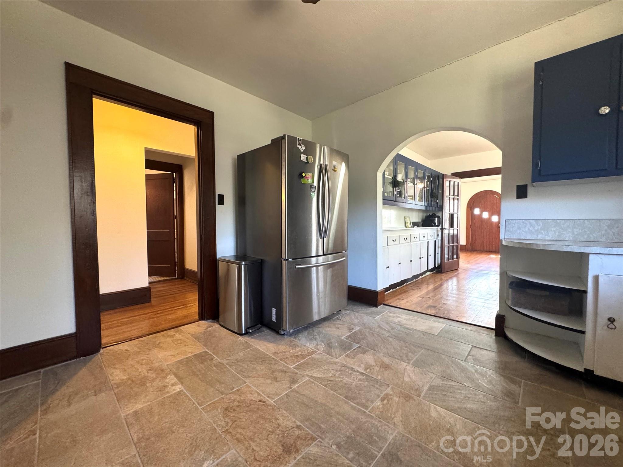 905 Conover Boulevard East Conover, NC 28613 - Photo 3 of 39 a view of a kitchen with a sink and a refrigerator