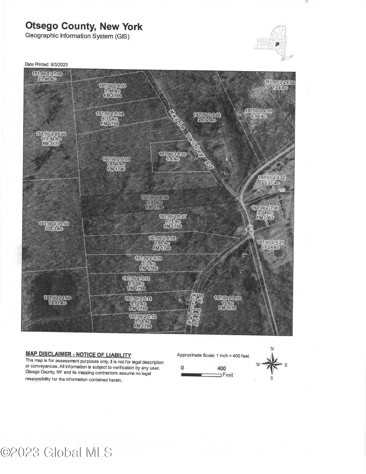L5.06 Maple Valley Road Worcester, NY 12197 - Photo 4 of 4 Rural Acres-Aerial Lot 5.06