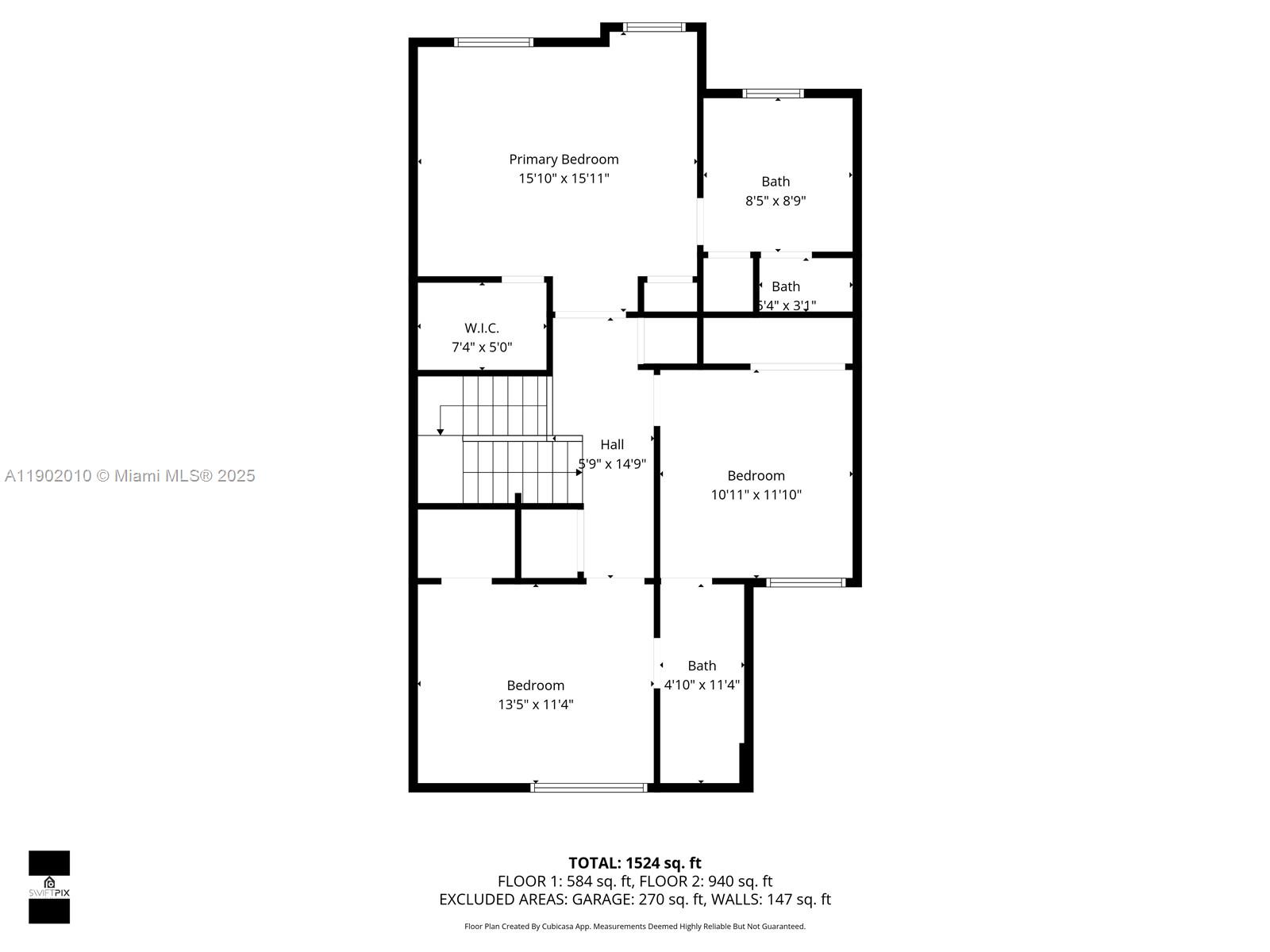518 North Federal Highway, Unit 14 Lake Worth, FL 33460 - Photo 52 of 54 a picture of a floor plan