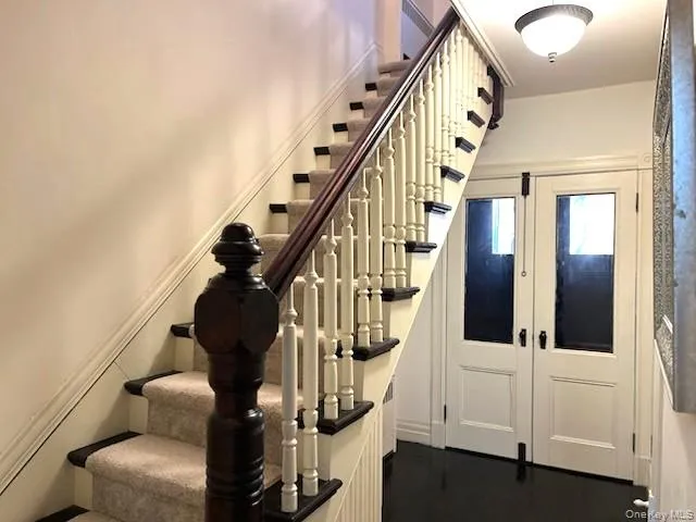 a view of entryway and hall