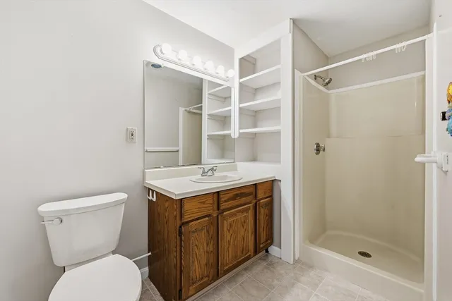 a view of a storage & utility room