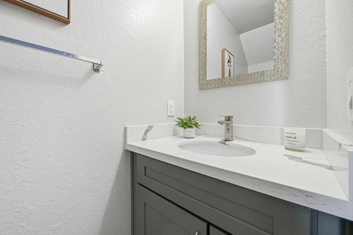 751 West Middlefield Road, Unit C Mountain View, CA 94043 - Photo 12 of 27 a bathroom with a sink and a mirror