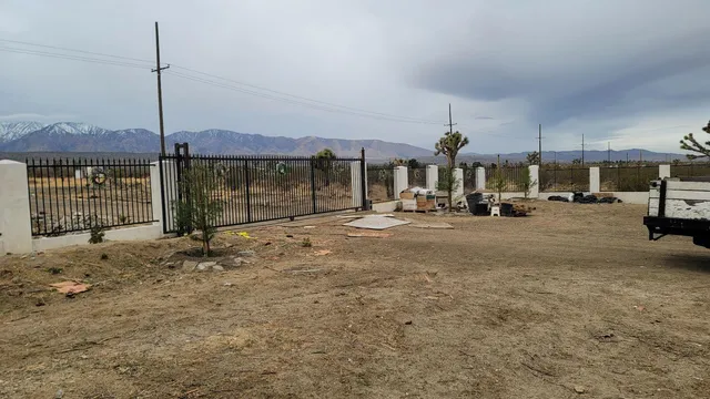 a view of a lake with mountains in the background