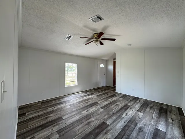 wooden floor in an empty room