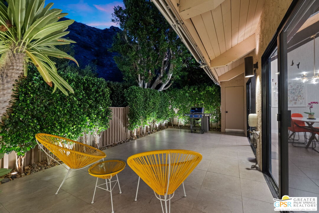 70100 Mirage Cove Drive, Unit 10 Rancho Mirage, CA 92270 - Photo 21 of 68 a view of a swimming pool with a patio