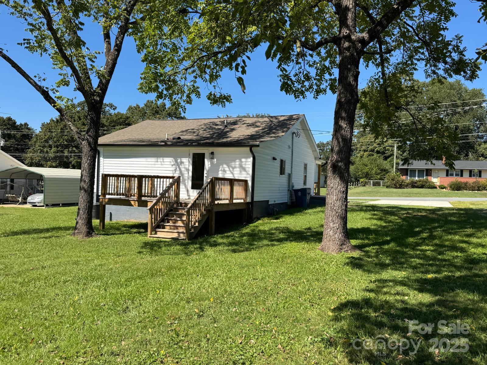 1018 Union Street Maiden, NC 28650 - Photo 32 of 46 a view of a house with backyard
