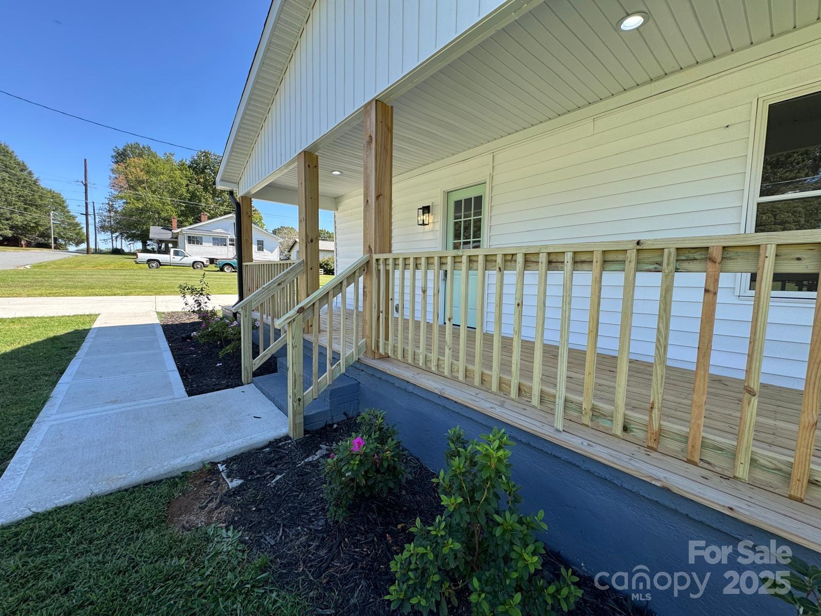 1018 Union Street Maiden, NC 28650 - Photo 4 of 46 a garden view with a seating space