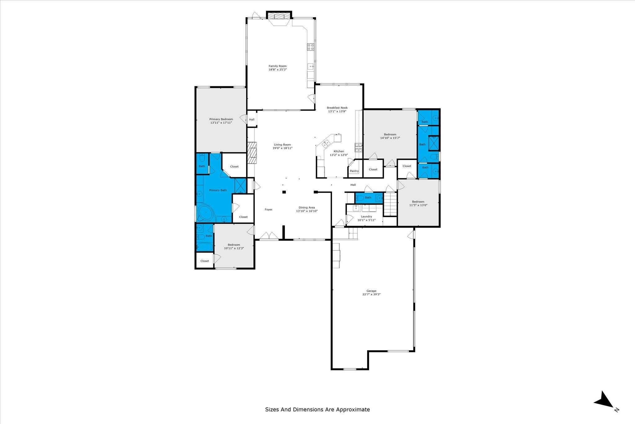 5683 Spring Landing Drive Theodore, AL 36582 - Photo 49 of 49 Floor plan