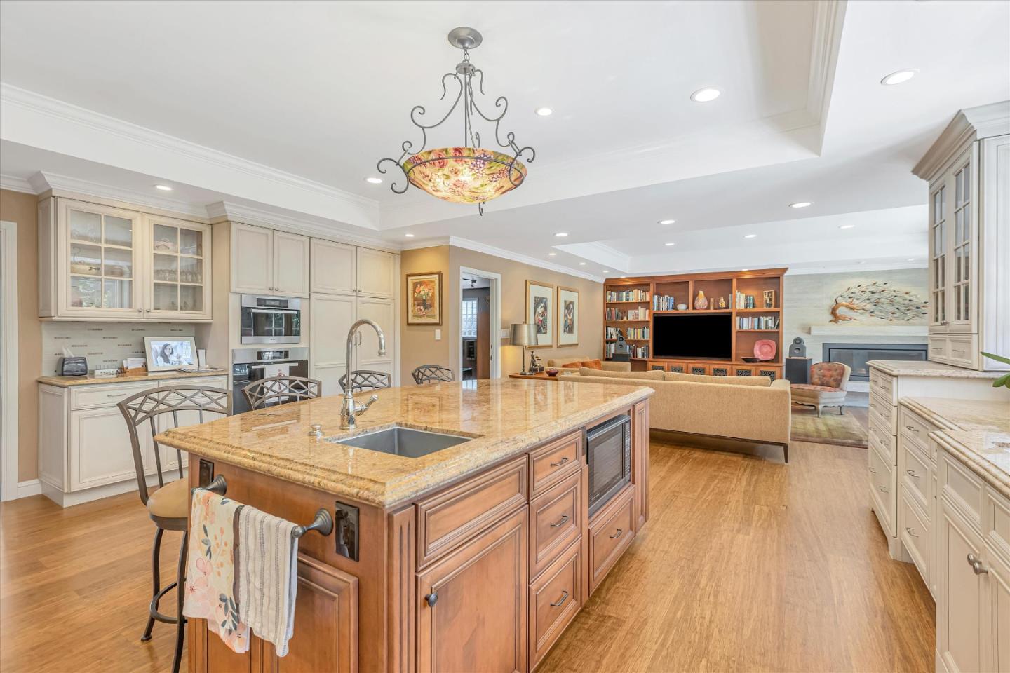 1929 Fordham Way Mountain View, CA 94040 - Photo 14 of 45 a large kitchen with a table and chairs