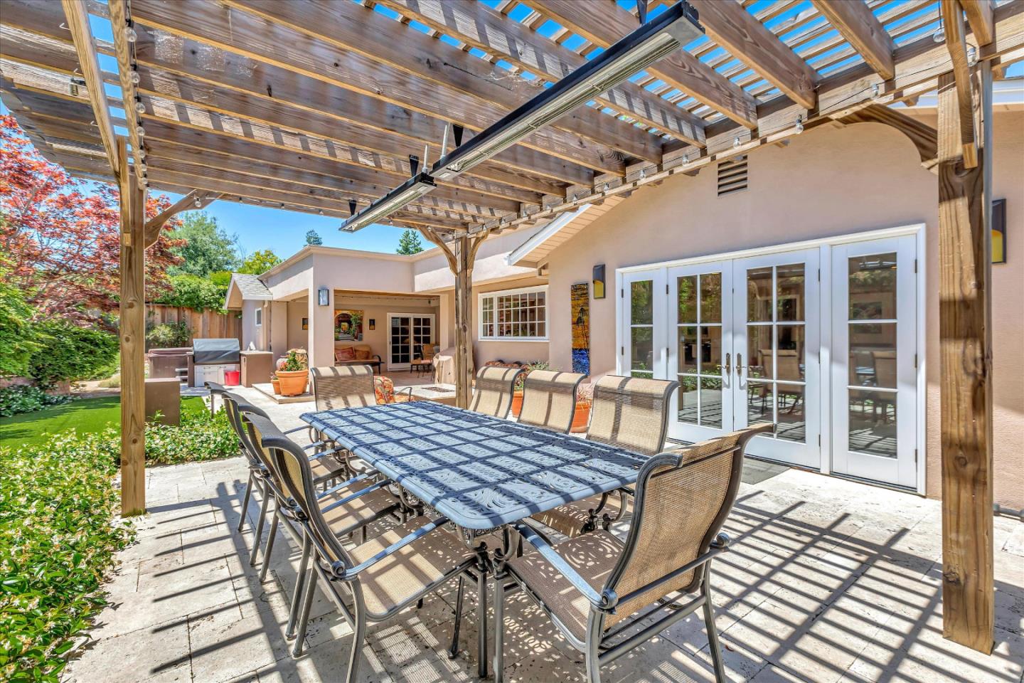 1929 Fordham Way Mountain View, CA 94040 - Photo 36 of 45 a view of a patio with a table and chairs