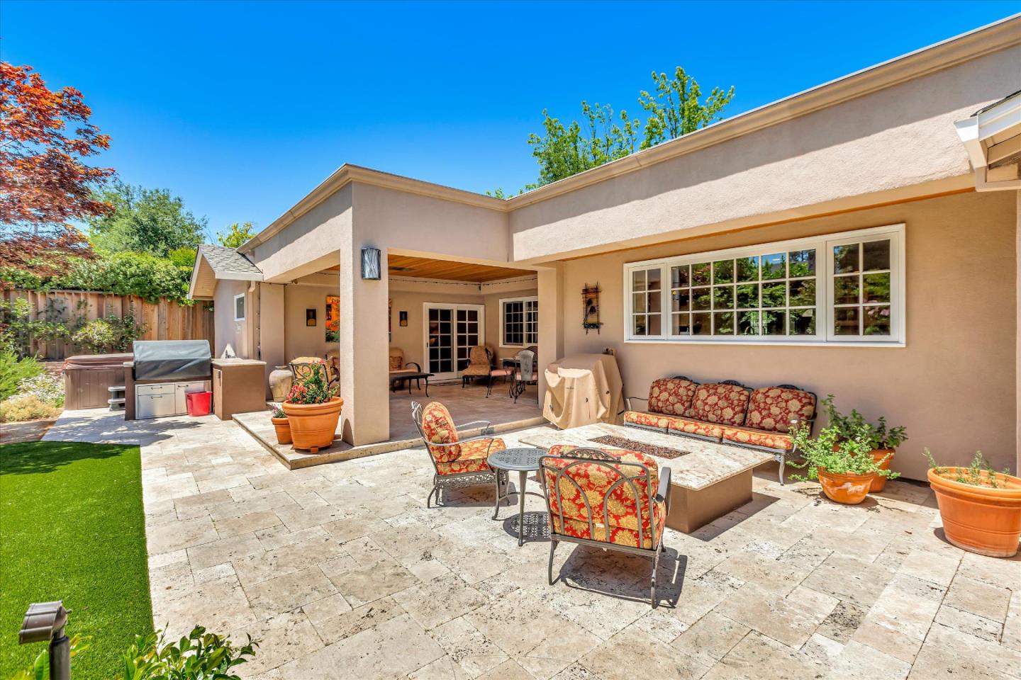 1929 Fordham Way Mountain View, CA 94040 - Photo 37 of 45 a view of a house with backyard porch and sitting area