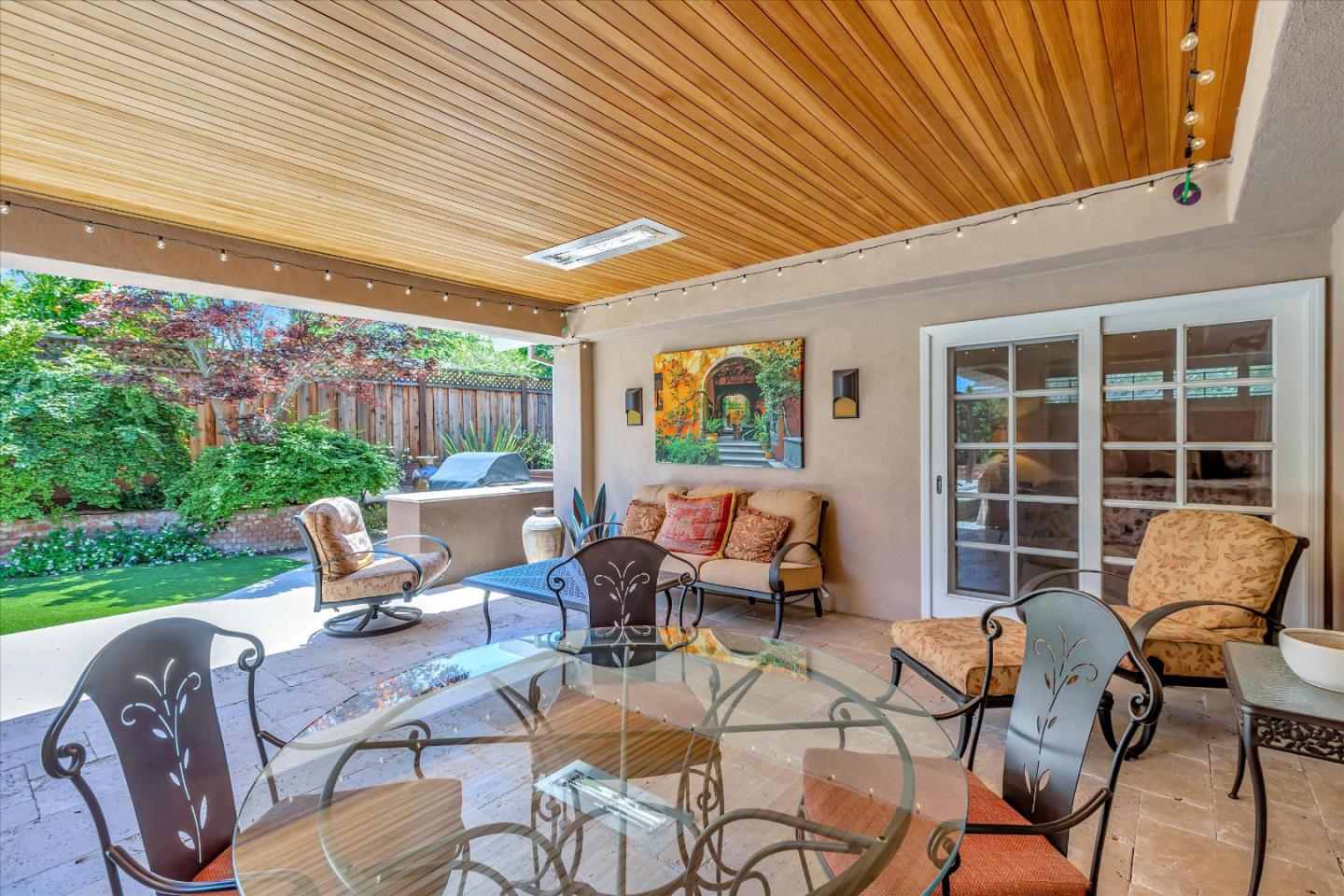 1929 Fordham Way Mountain View, CA 94040 - Photo 39 of 45 a outdoor space with patio the couches and a potted plant with the view of garden