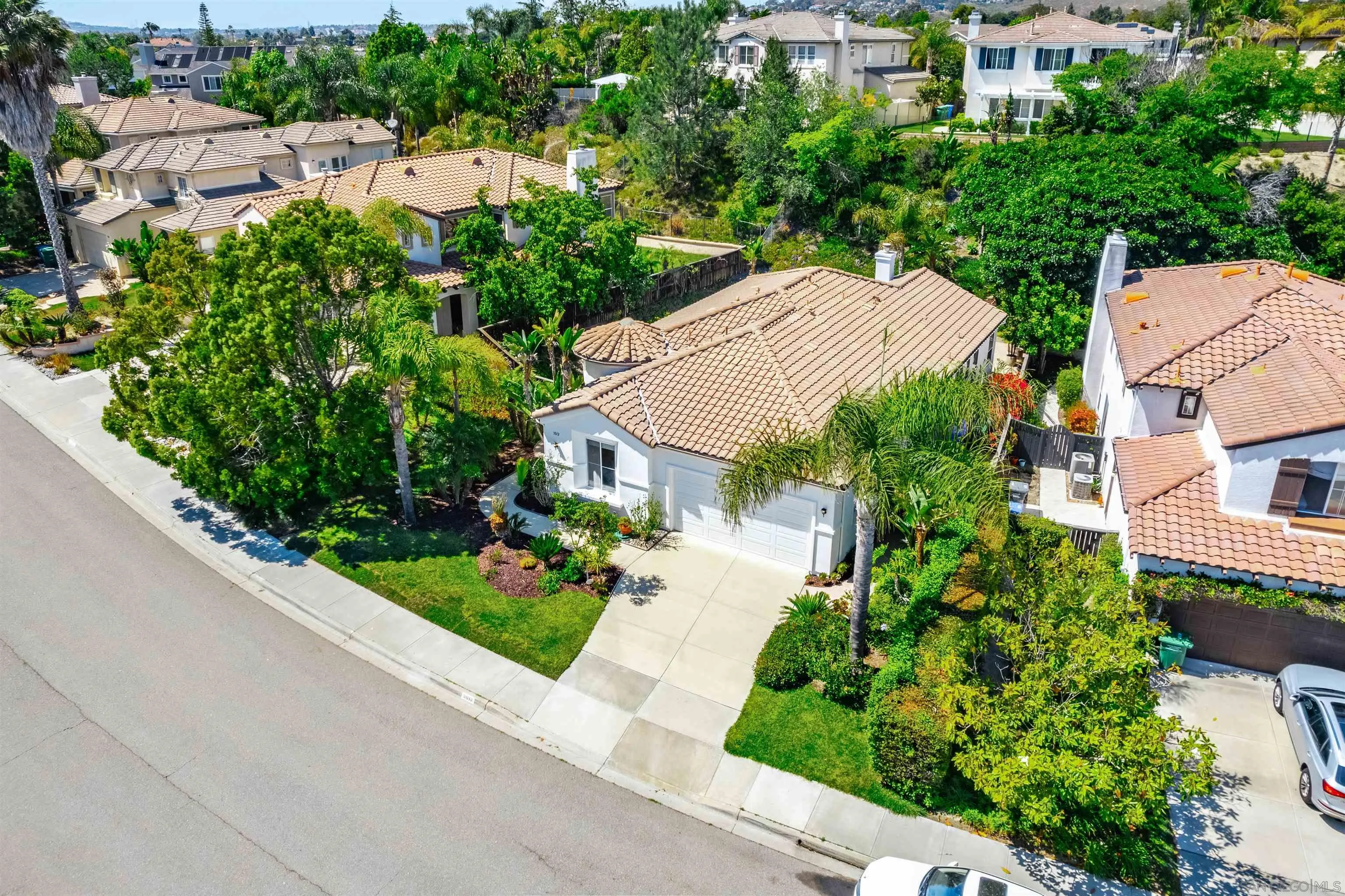 3012 Avenida Ciruela Carlsbad, CA 92009 - Photo 2 of 40 an aerial view of a house