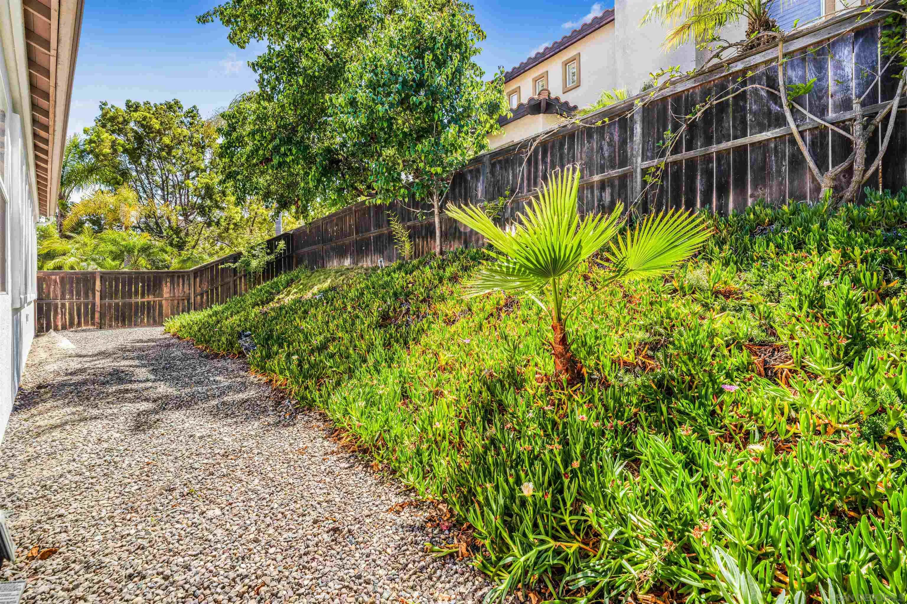 3012 Avenida Ciruela Carlsbad, CA 92009 - Photo 36 of 40 a backyard of a house with lots of green space