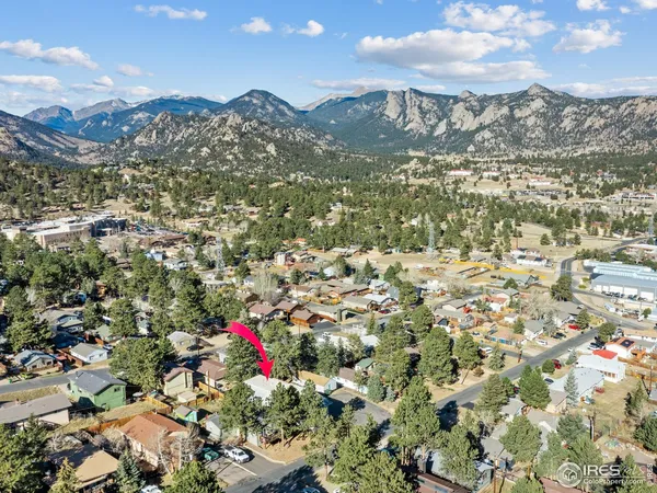 a view of city and mountain