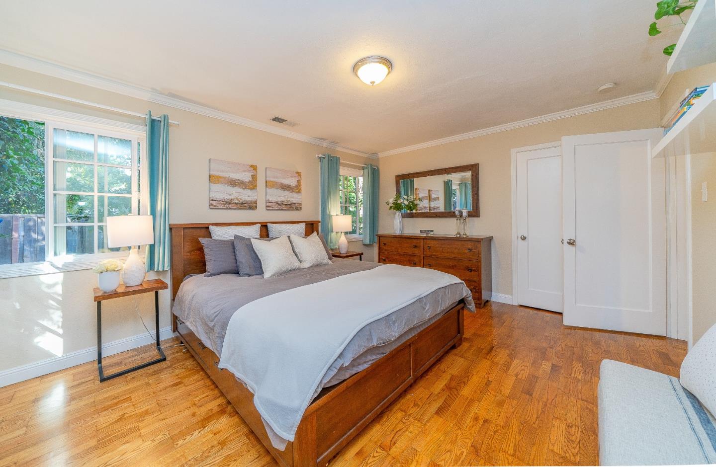 1896 Ellen Avenue San Jose, CA 95125 - Photo 21 of 50 a bed room with a bed and a couch