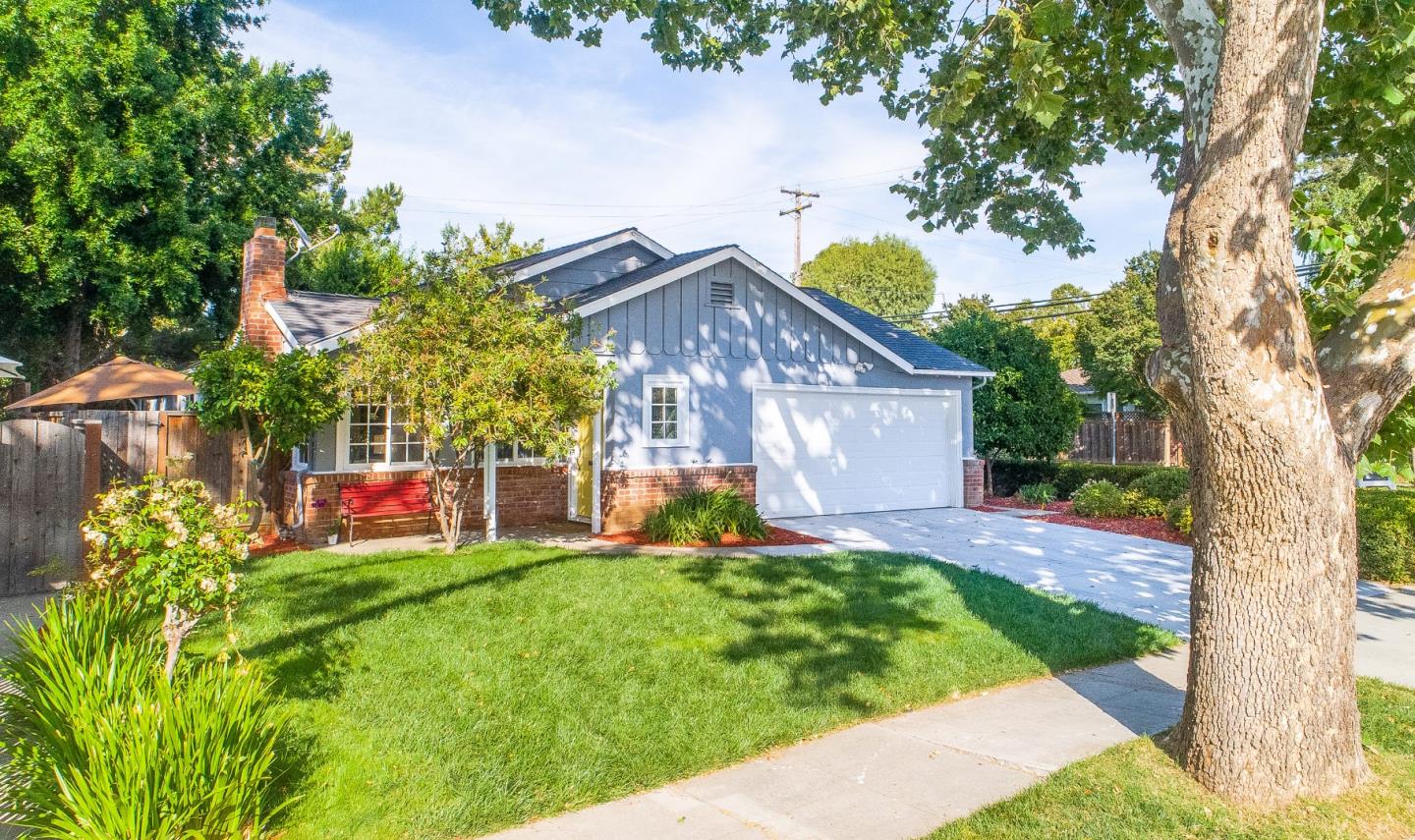 1896 Ellen Avenue San Jose, CA 95125 - Photo 46 of 50 a front view of house with yard and green space