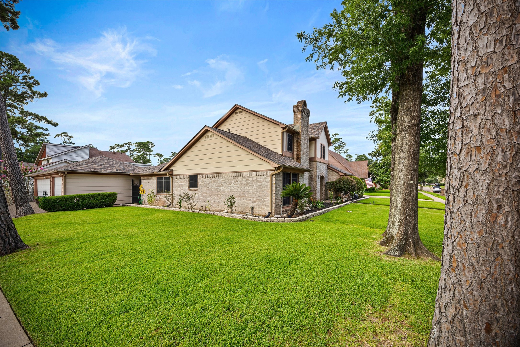 3700 September Drive Baytown, TX 77521 - Photo 2 of 30 a front view of a house with a yard