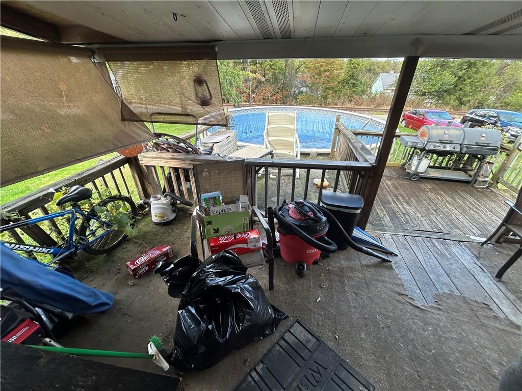 203 2nd Street Brownfield, PA 15416 - Photo 18 of 27 a view of a balcony with chairs