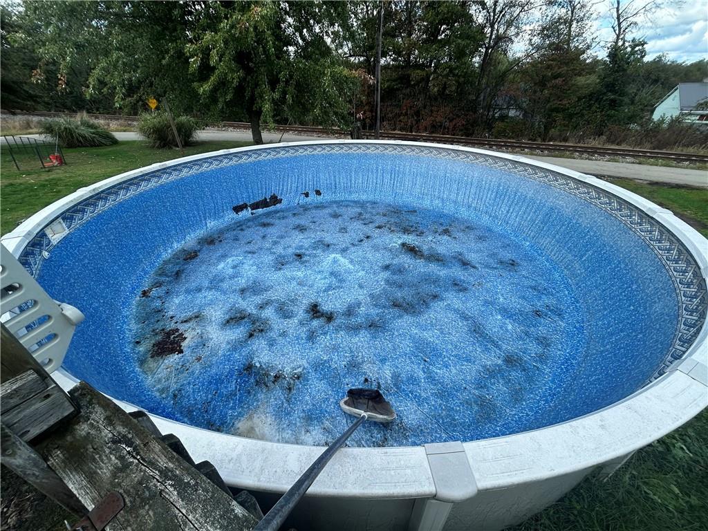 203 2nd Street Brownfield, PA 15416 - Photo 20 of 27 a view of a backyard with a sink