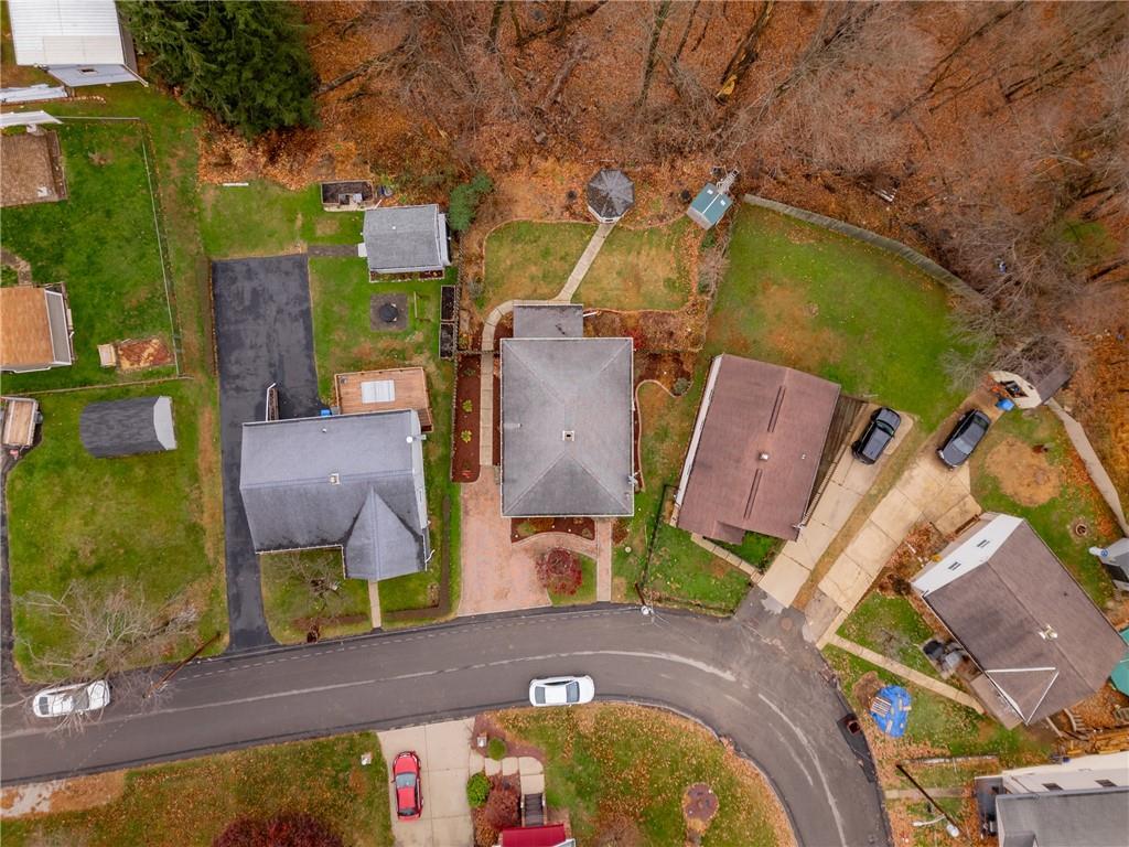 444 Violet Drive Lower Burrell, PA 15068 - Photo 19 of 19 an aerial view of houses with yard