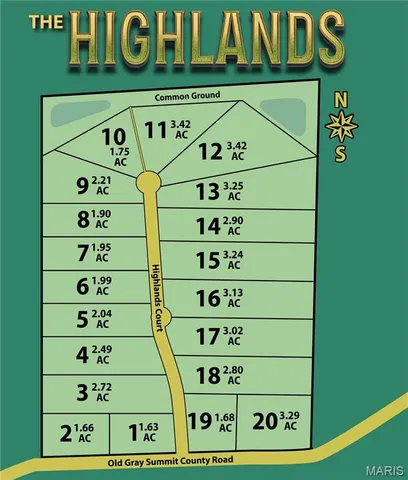 $125,000 | 0 Lot 1 The Highlands Court, Pacific, MO 63069