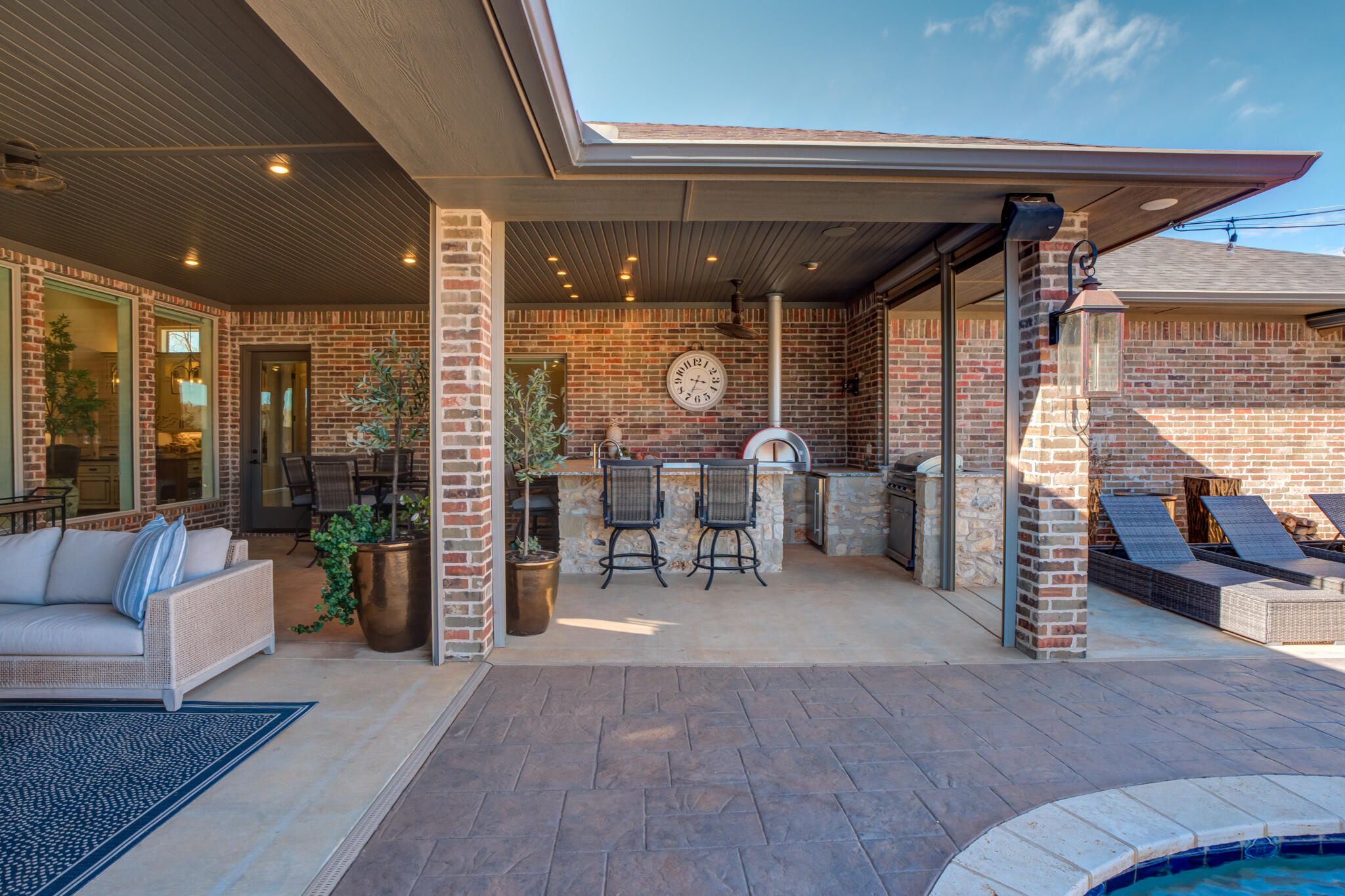 5006 117th Street Lubbock, TX 79424 - Photo 88 of 88 a view of a porch with chairs and couches