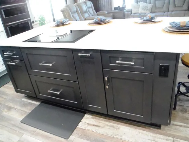 a close view of a sink