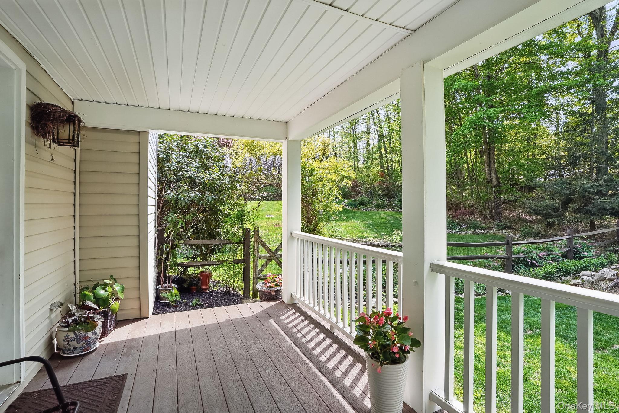 304 Church Road Putnam Valley, NY 10579 - Photo 32 of 50 Deck with covered porch