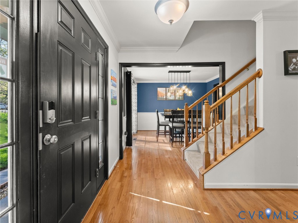 126 Reedy Creek Road Louisa, VA 23093 - Photo 11 of 65 The property features a front entry with a black p