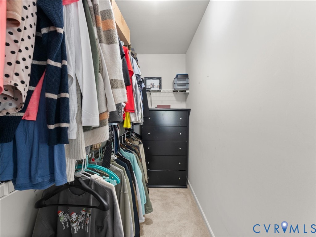 126 Reedy Creek Road Louisa, VA 23093 - Photo 44 of 65 The property features a walk-in closet with carpet