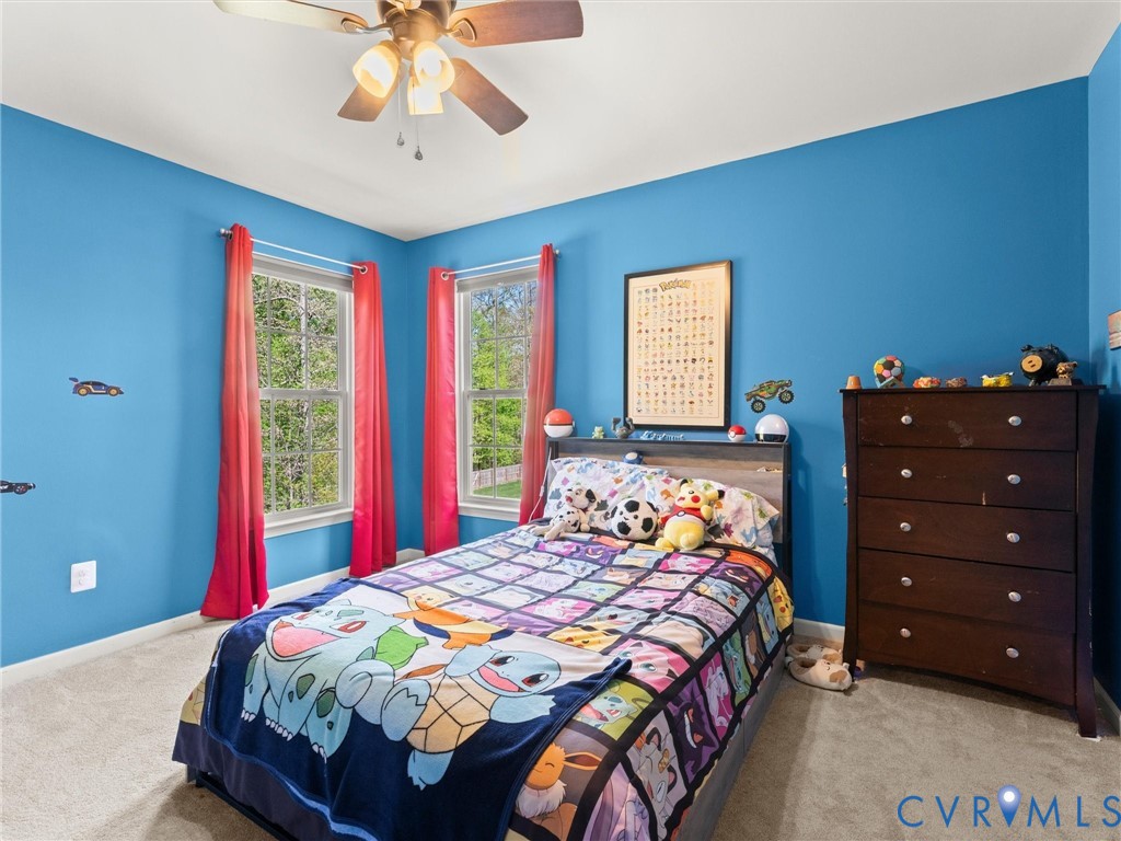 126 Reedy Creek Road Louisa, VA 23093 - Photo 46 of 65 This room features neutral carpeting, a ceiling fa