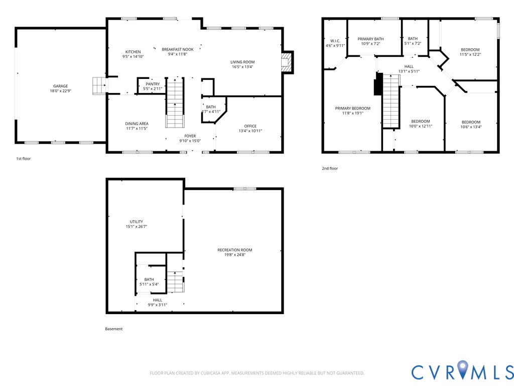 126 Reedy Creek Road Louisa, VA 23093 - Photo 65 of 65 Floor plan