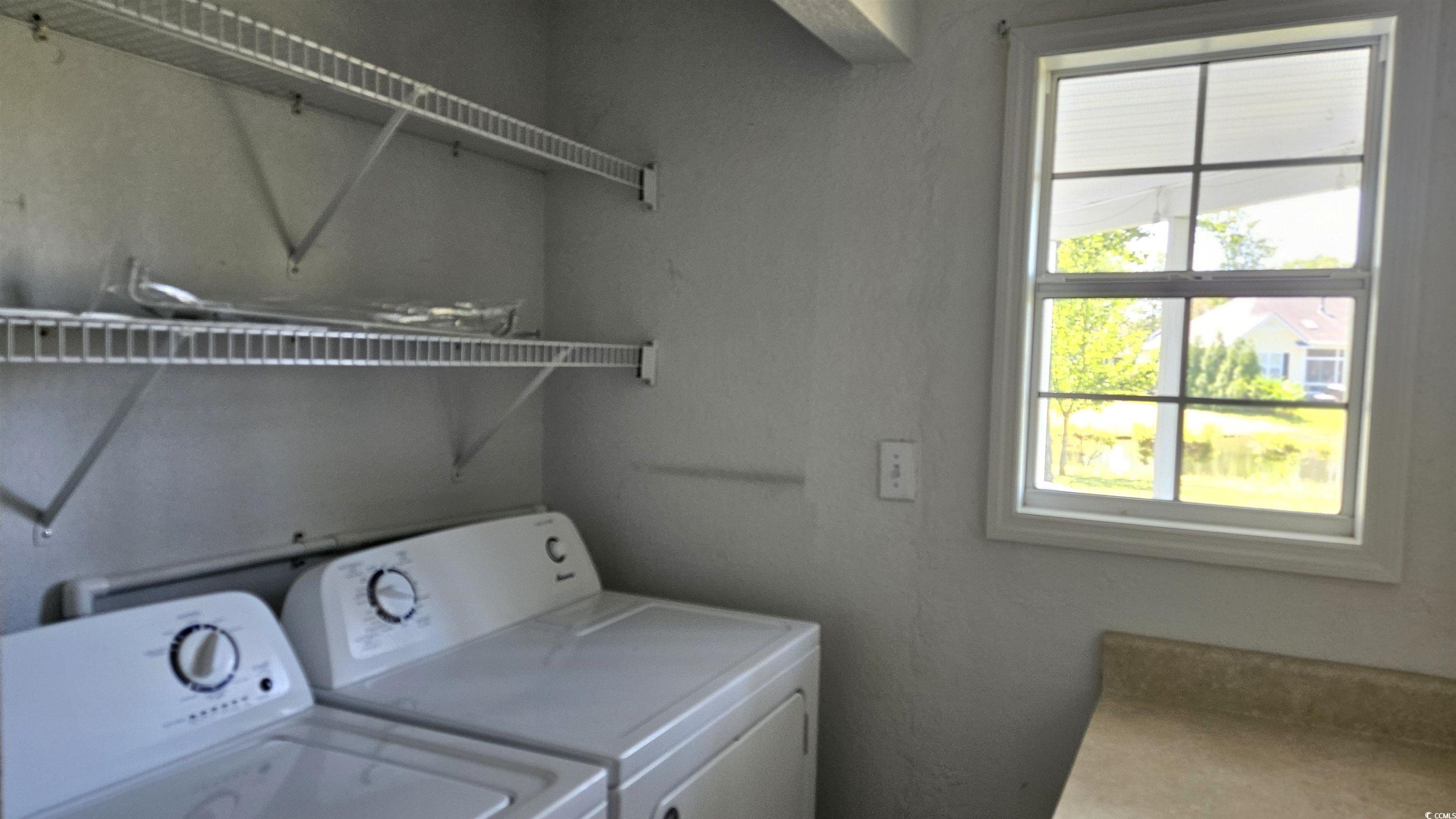 545 Saluda River Road Myrtle Beach, SC 29588 - Photo 23 of 25 Washroom featuring separate washer and dryer