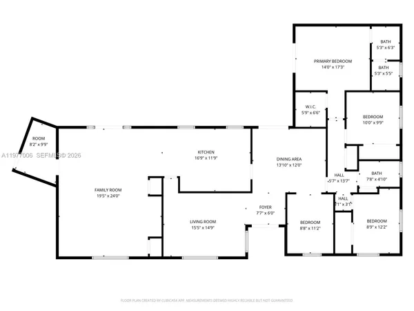 a picture of a floor plan