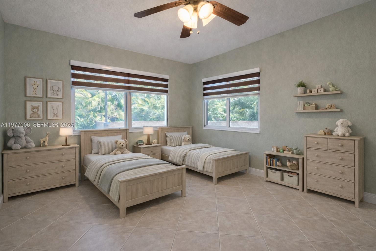 12901 Southwest 191st Street Miami, FL 33177 - Photo 10 of 27 a spacious bedroom with a bed and a window