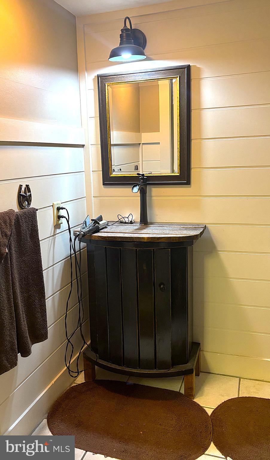 290 Woods Road Abbottstown, PA 17301 - Photo 48 of 49 a bathroom with a sink a mirror and a shower