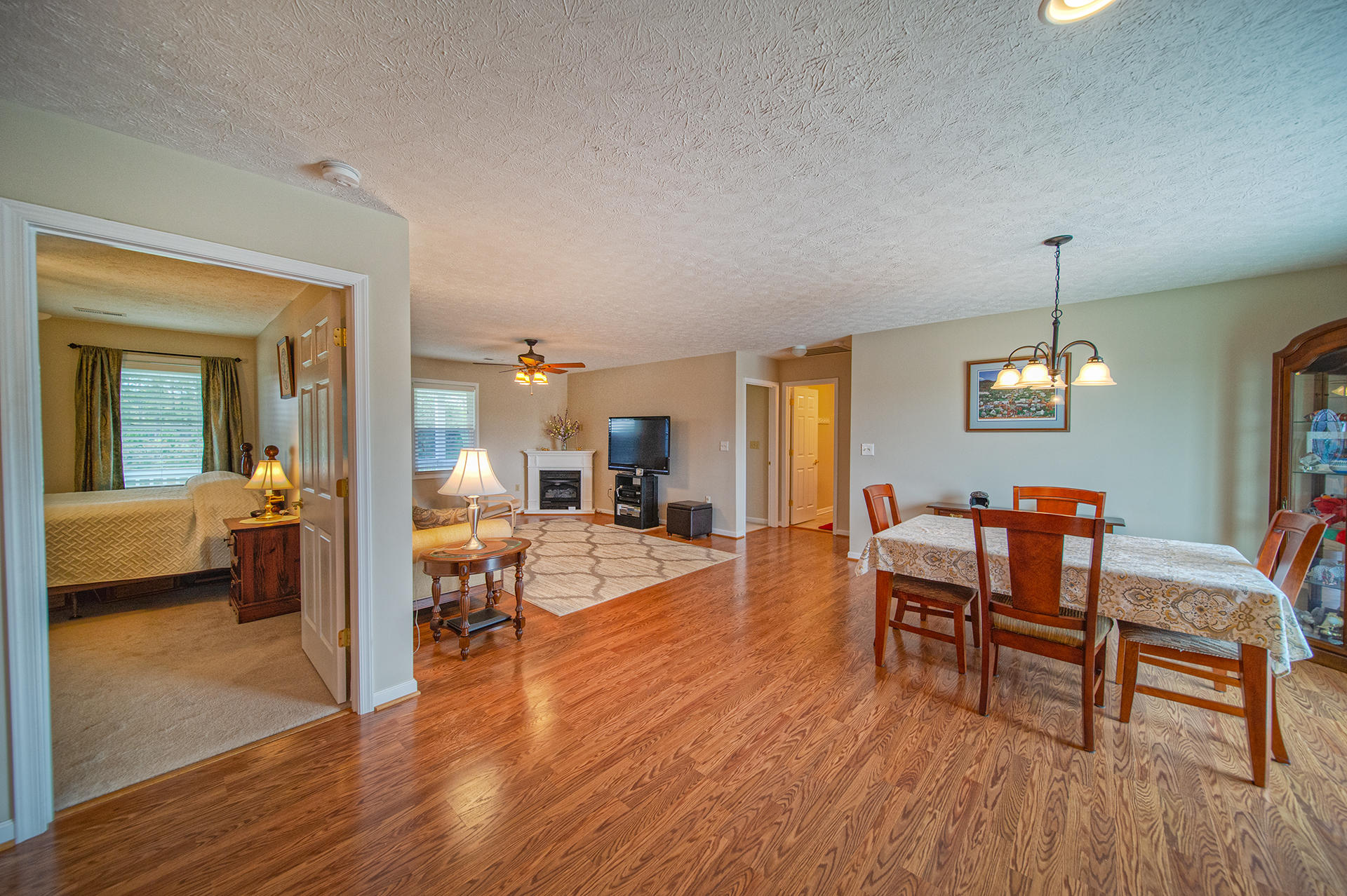 3746 Horseshoe Bend Road Goodview, VA 24095 - Photo 17 of 35 a living room with furniture and a wooden floor