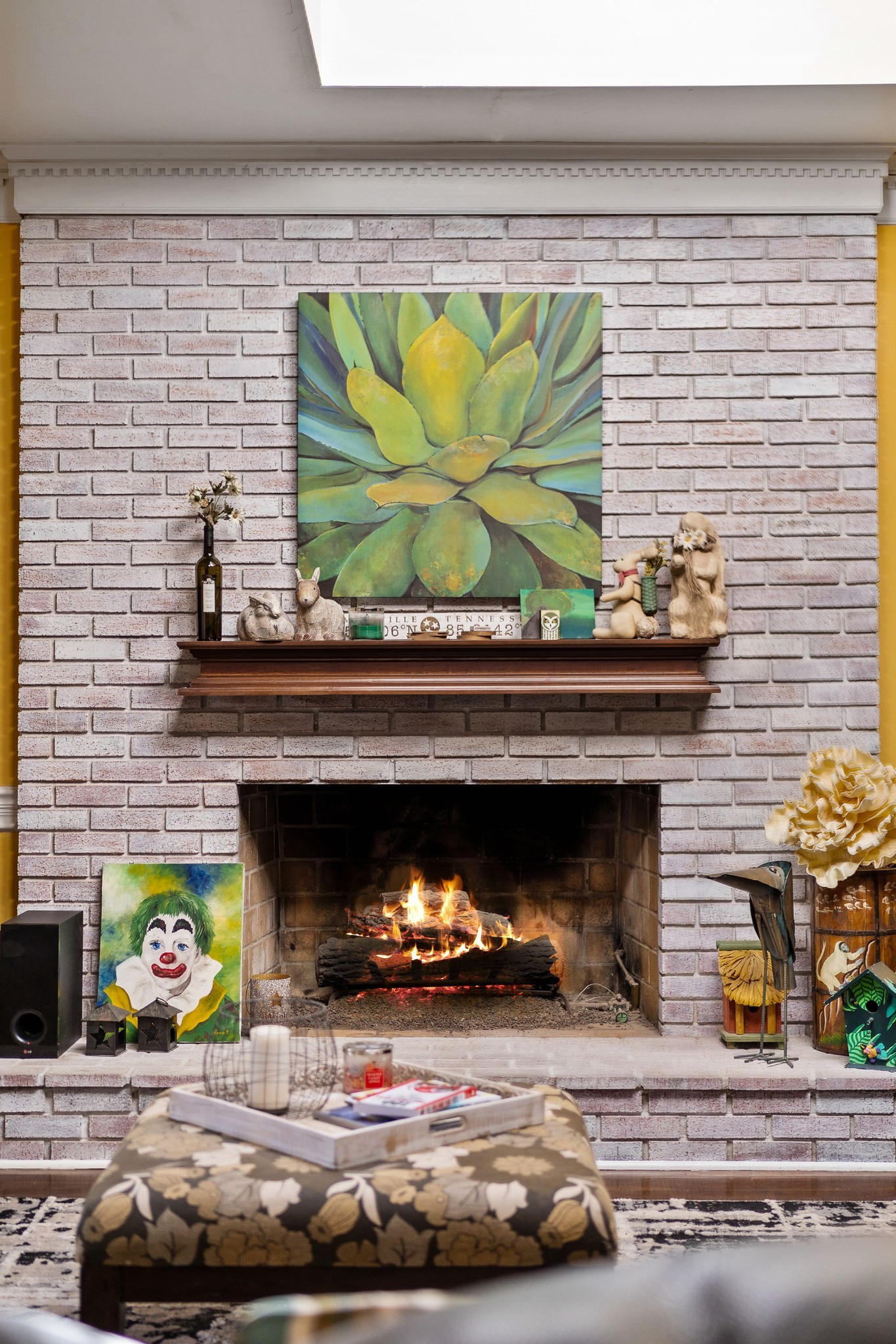 307 West Main Street Smithville, TN 37166 - Photo 20 of 58 a living room with a fireplace and a fireplace