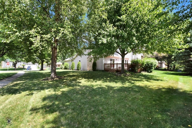 1536 Carlyle Road Naperville, IL 60564 - Photo 46 of 65 a backyard of a house with lots of green space