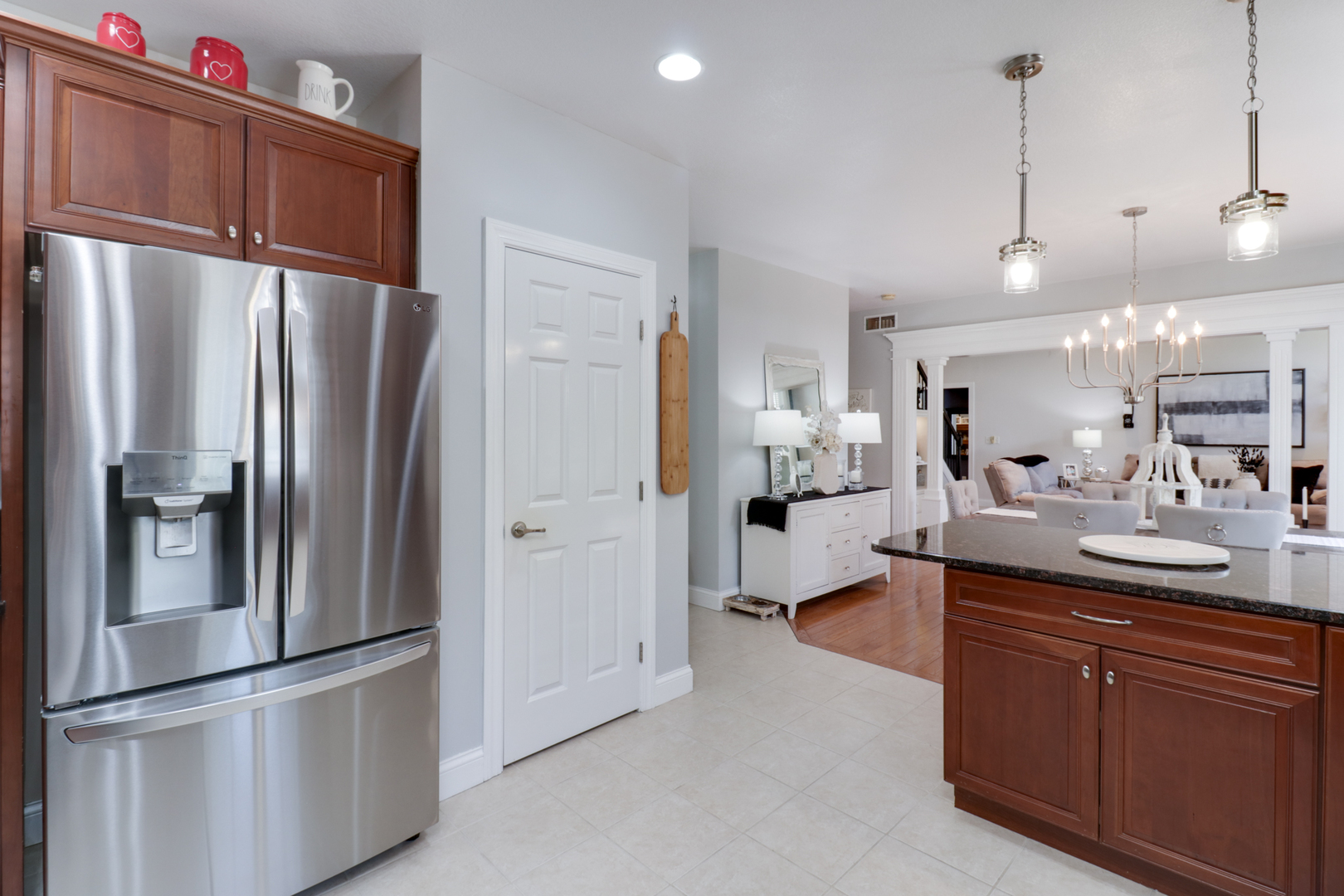1099 Balsam Road Normal, IL 61761 - Photo 9 of 45 a kitchen with stainless steel appliances granite countertop a refrigerator and a sink