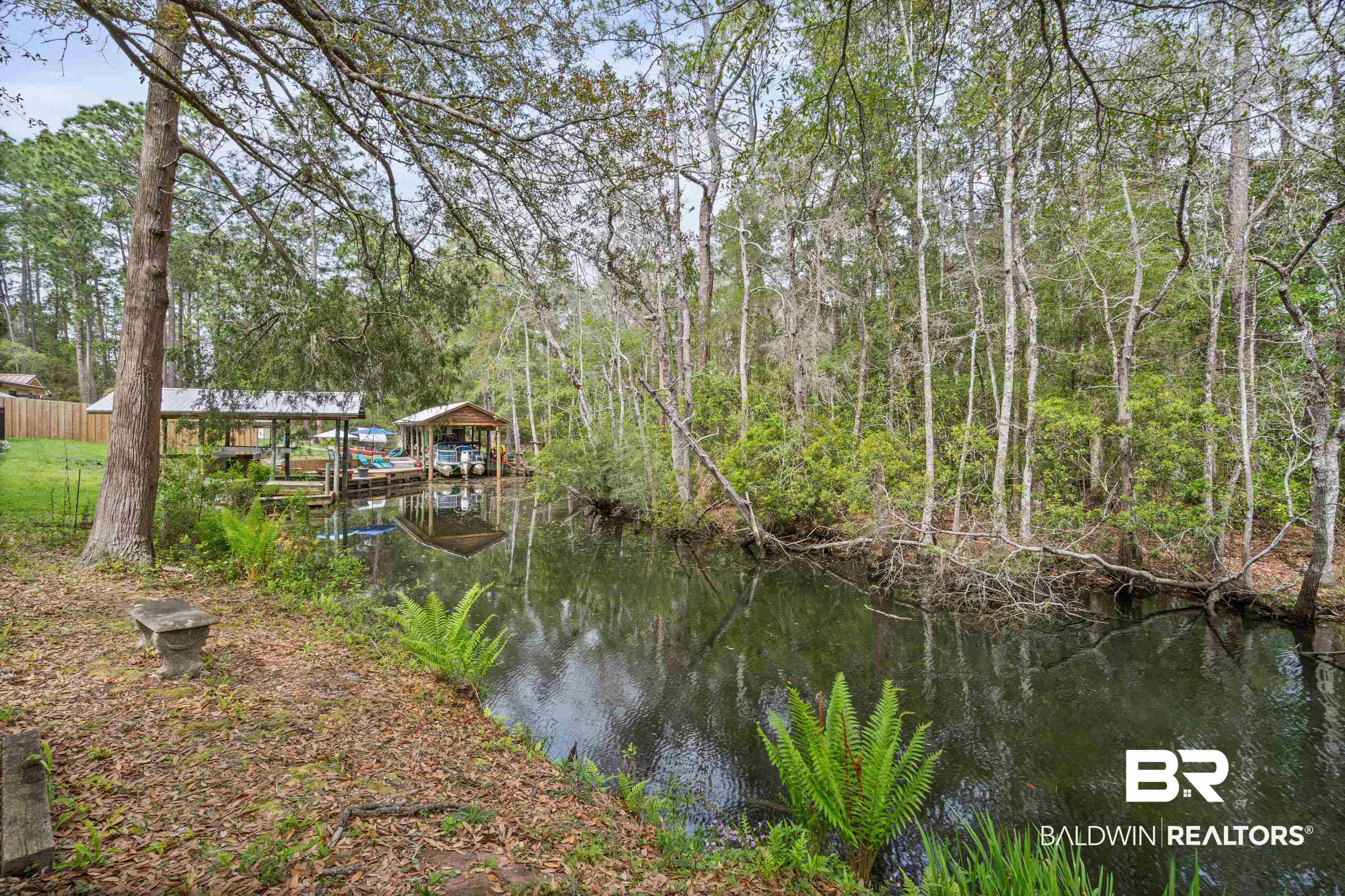 9228 Hammock Road Elberta, AL 36530 - Photo 22 of 30 Creek facing North