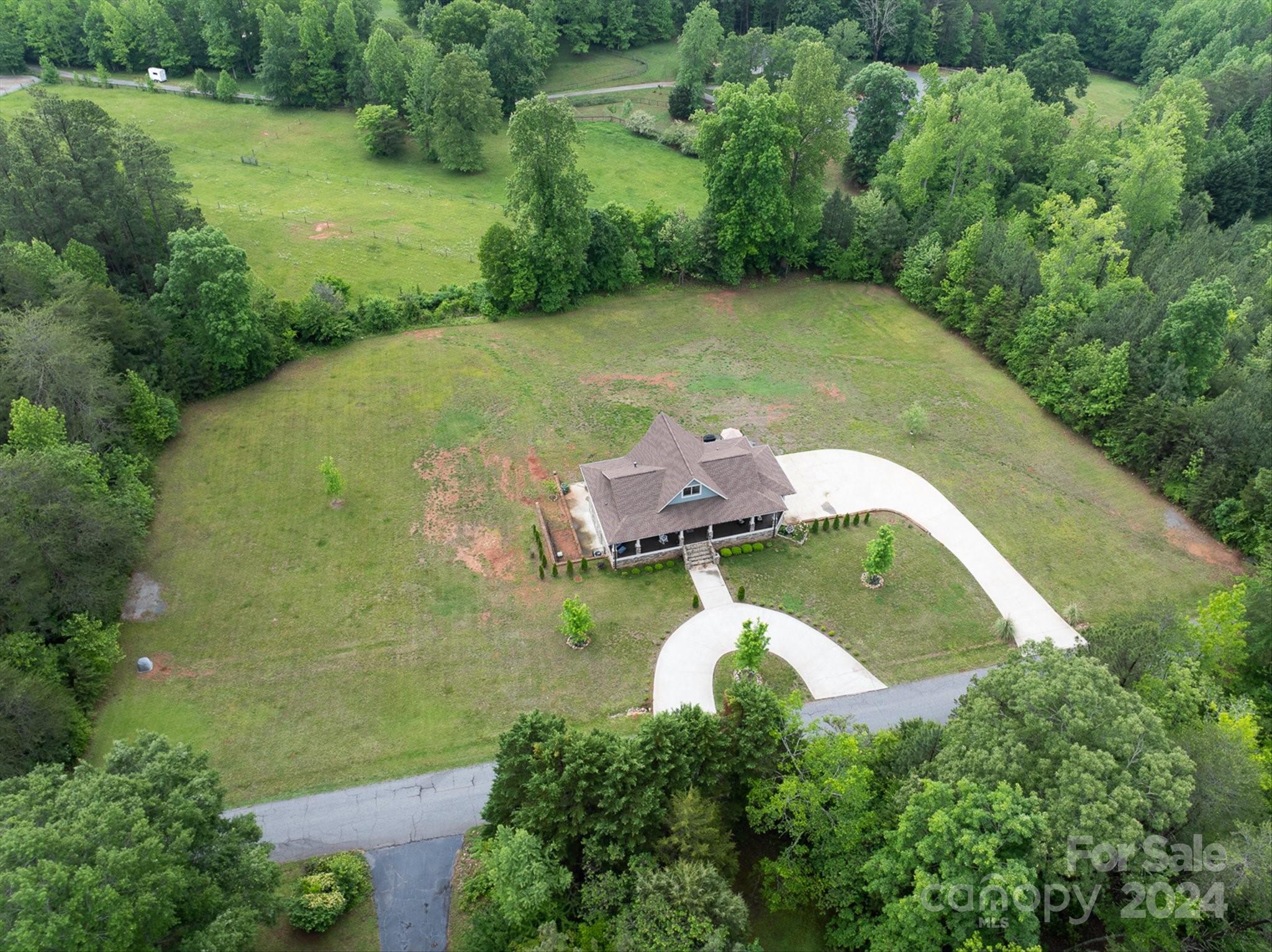 464 Hooper Creek Road Tryon, NC 28782 - Photo 18 of 24 an aerial view of a house