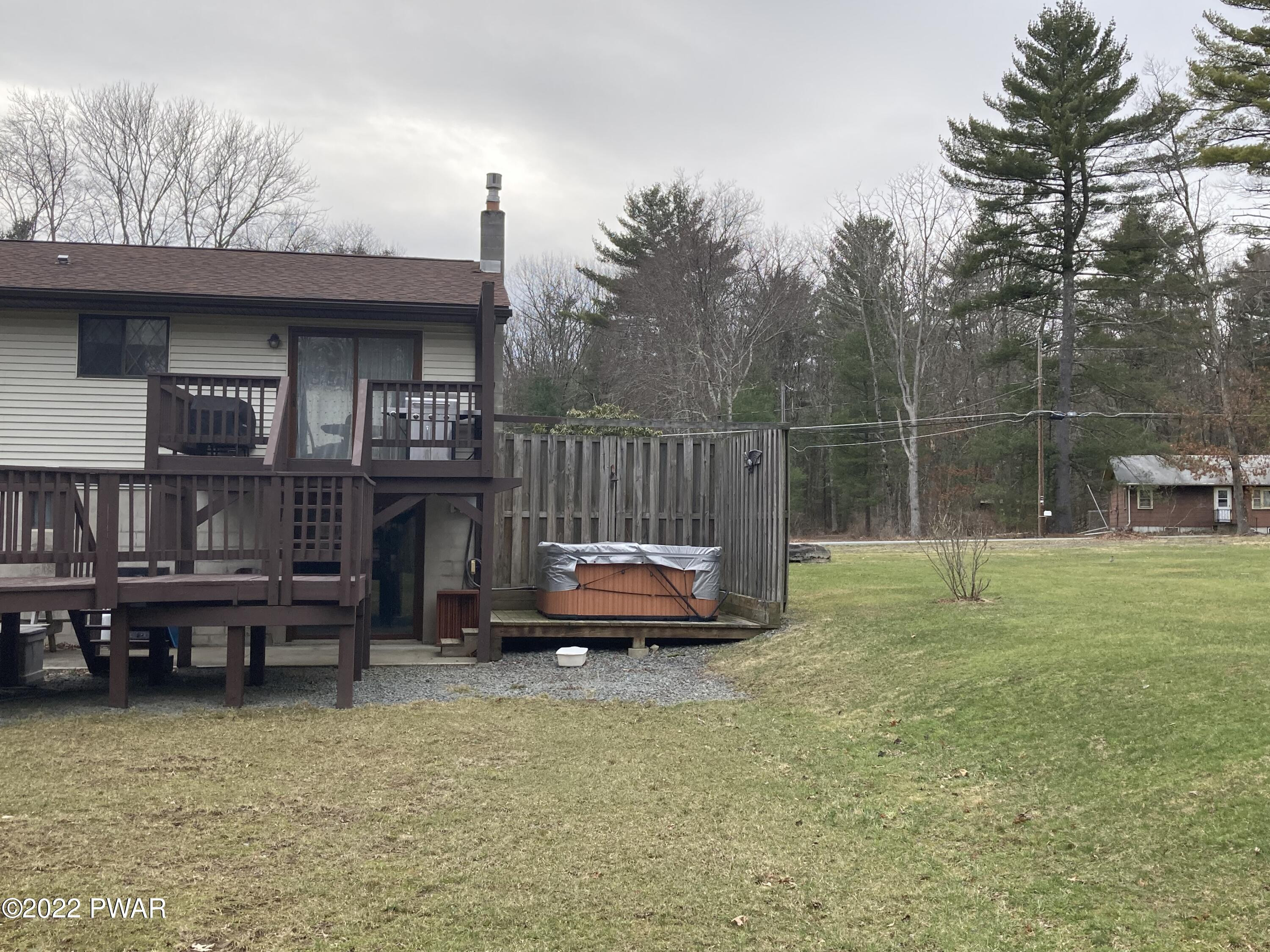 126 Mill Road Hawley, PA 18428 - Photo 39 of 42 Back of the home