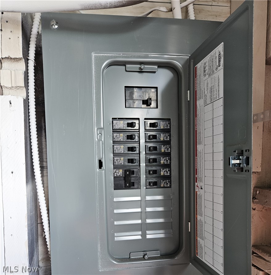 753 West River Road North Elyria, OH 44035 - Photo 24 of 28 Electrical panel with multiple circuit breakers