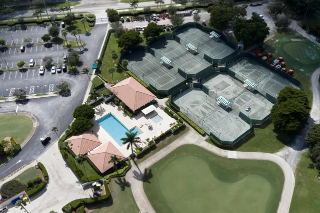 a view of a city with an ocean