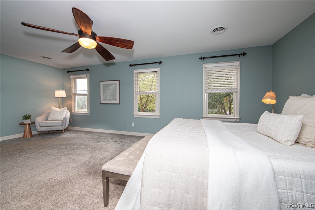 2425 Hartlepool Lane Midlothian, VA 23113 - Photo 21 of 44 a bedroom with a bed and a chandelier