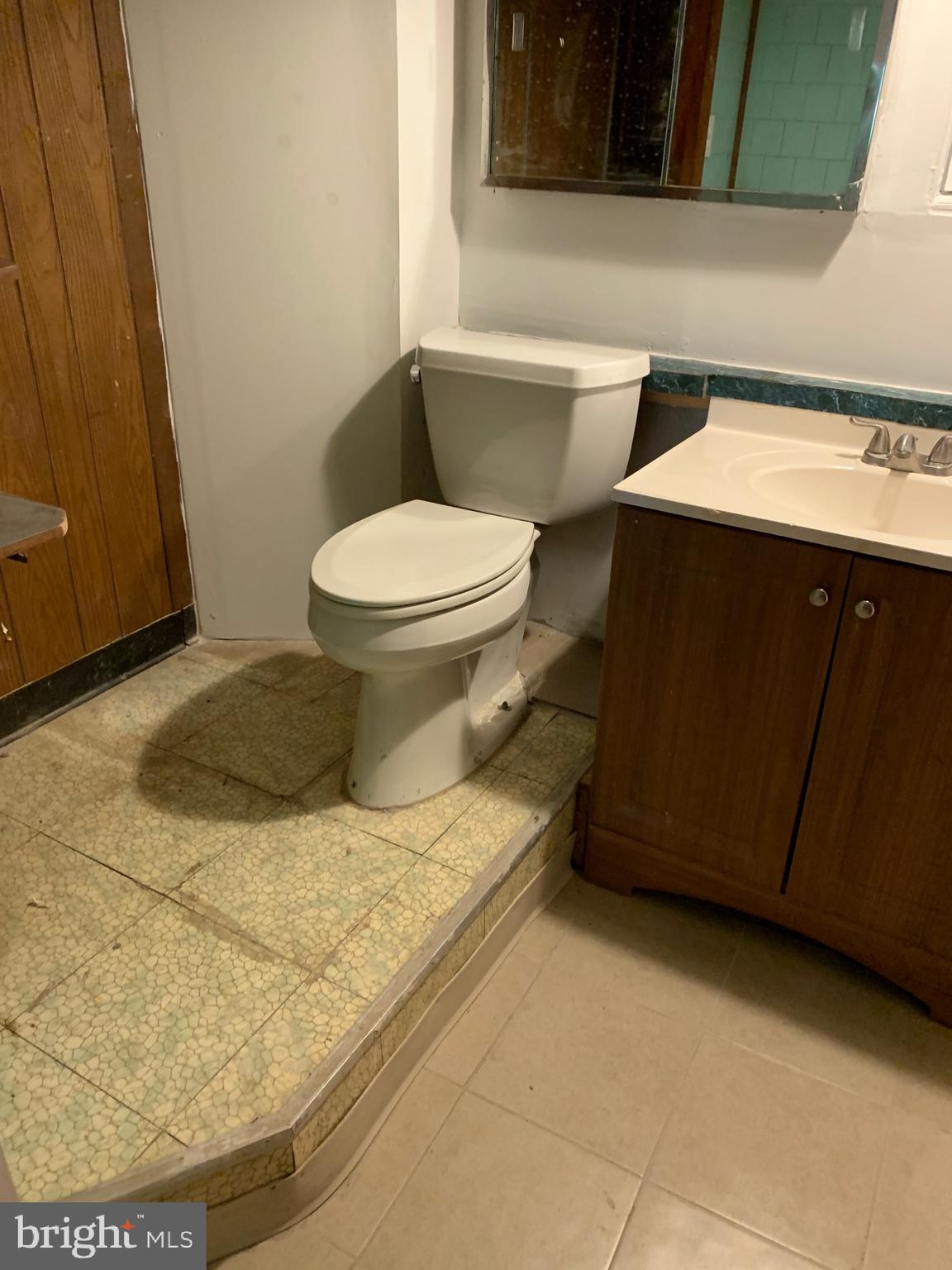 4101 Marx Avenue Baltimore, MD 21206 - Photo 19 of 42 a bathroom with a sink and a toilet