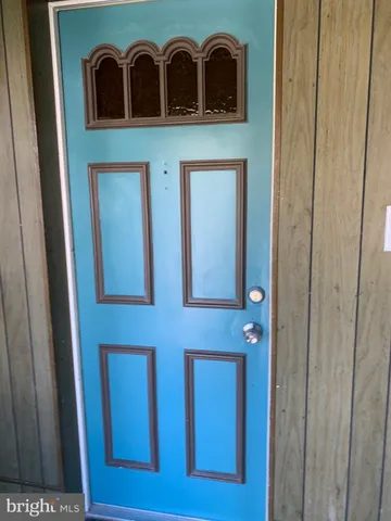 a view of a door with a door